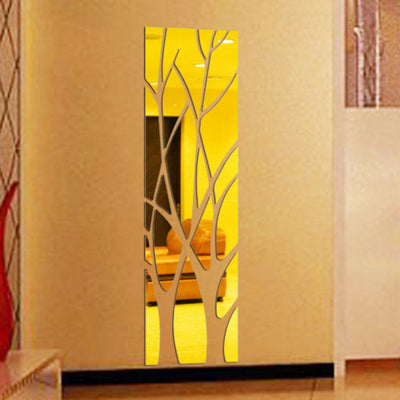 Mirror wall stickers