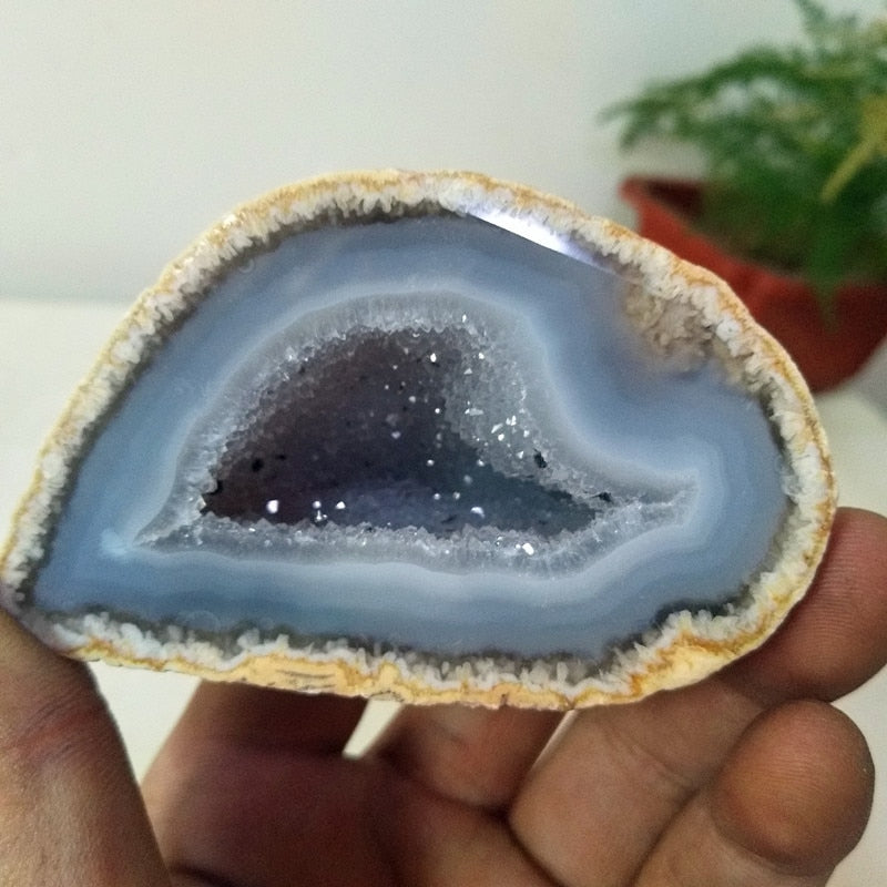 Crystal cluster home decor