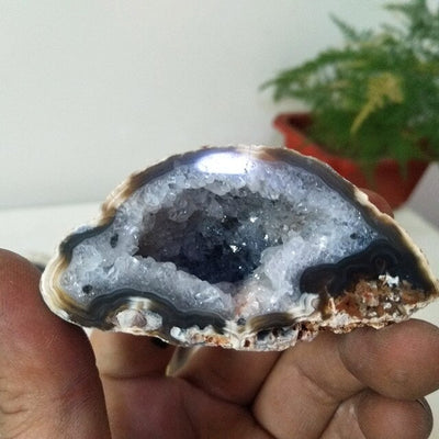 Crystal cluster home decor