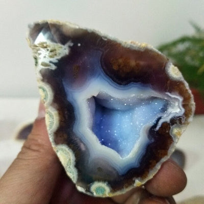 Crystal cluster home decor