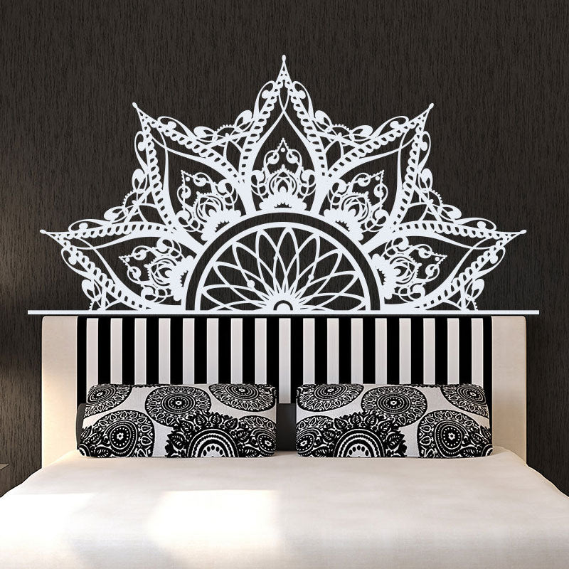 Bohemian Yoga Studio Wall Decal